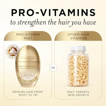 Revitalize Hair with Pantene Pro-V Daily Repair Mist 2.5 Fl Oz