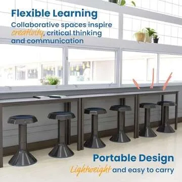 ECR4Kids ACE Wobble Stool for Active Learning and Posture