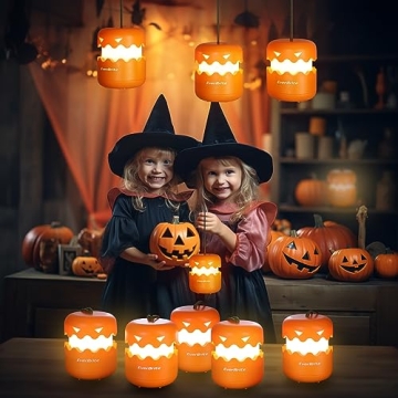 EverBrite Halloween Pumpkin Lanterns Light-Up Party Favors