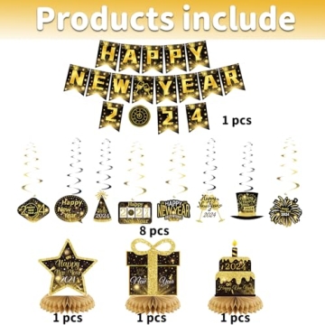 Stylish New Year Decorations 2024 for Every Celebration