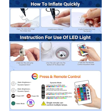 Light Up Ghosts Decorations Remote Control 2 Pack