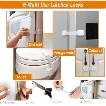 Baby Proof Kit, 58 Packs Baby Proofing Kit Essentials Child Proofing Appliance with Cabinet Locks, Corner Guards and Outlet Covers - All-in-one Super Value Child Proof Kit