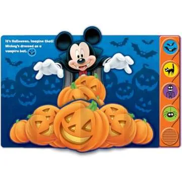 Disney Halloween Sound Book for Toddlers - Join Mickey Mouse