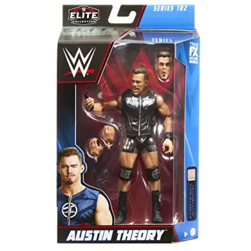 WWE Austin Theory Elite Action Figure with Iconic Accessories