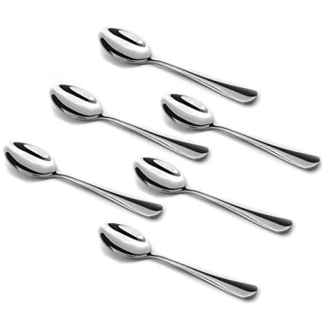 Elegant Stainless Steel Espresso Spoons Perfect for Gifting