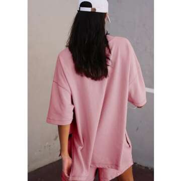 SeeLuNa Women Plus Size Lounge Set for Summer Comfort