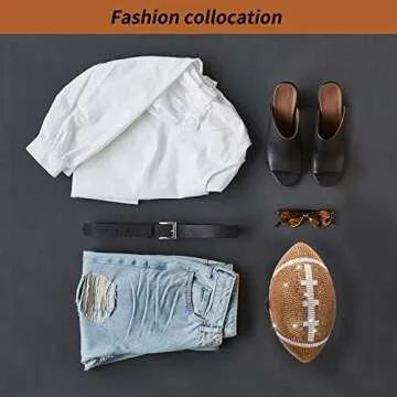 Gripit Football Shaped Rhinestone Clutch Purse for Women