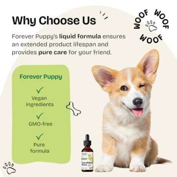 Forever Puppy Dandelion Root Drops for All Dog Breeds - 2 oz