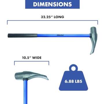 Ken-Tool 35429 Bead Brkg Wg, 32 in, STL, Blue Black