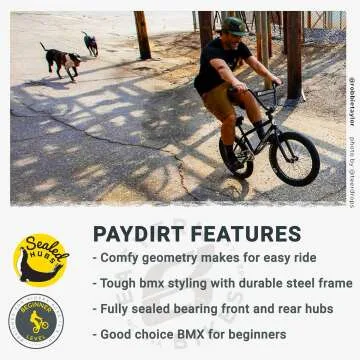 Eastern Paydirt 20-Inch Freestyle BMX Bike Overview