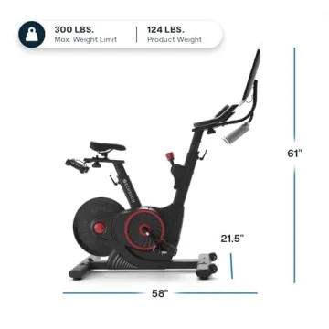 Echelon Smart Connect Fitness Bike for Compact Spaces
