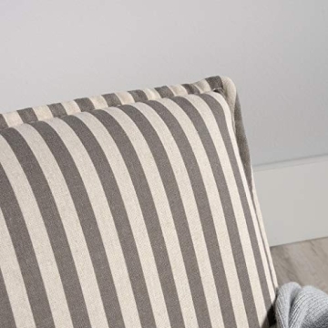 Sauder Vista Key Lounge Chair, L: 26.77" x W: 28.35" x H: 26.77", Metal, Gray/White finish