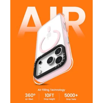 ORNARTO Clear Case with Military-Grade Protection for iPhone 17 Pro Max