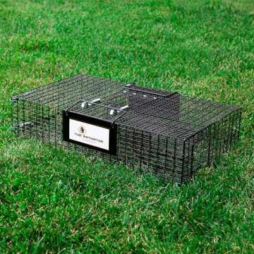 Rugged Ranch Rat Trap, Live Mouse Catch & Release Cage, Ratinator