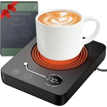 Smart Coffee Mug Warmer with Touch Technology