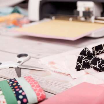 Cricut FabricGrip Adhesive Cutting Mat 12" x 12", High Density Fabric Craft Cutting Mat, Made of Material to Withstand Increased Pressure. Use For Cricut Explore/Cricut Maker, (2 CT)