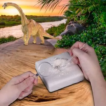 katz trimming / trims unlimited WowWorld: Dino Dig - Brachiosaurus - All-in-One Dinosaur Skeleton Excavation Kit, Tools & Construction Figurine, Educational Science Toy, Kids Ages 6+