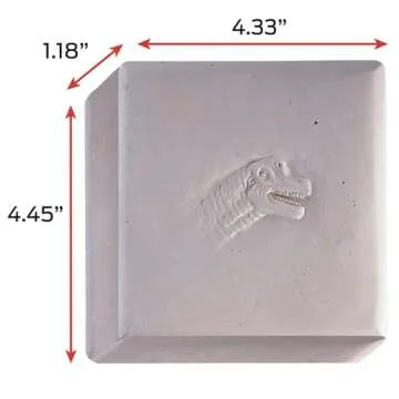 katz trimming / trims unlimited WowWorld: Dino Dig - Brachiosaurus - All-in-One Dinosaur Skeleton Excavation Kit, Tools & Construction Figurine, Educational Science Toy, Kids Ages 6+