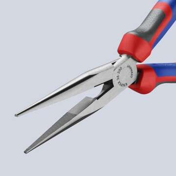 KNIPEX Long Nose Pliers with Cutter - Precision Tool for Everyone