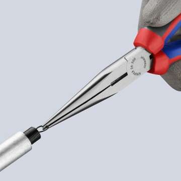 KNIPEX Long Nose Pliers with Cutter - Precision Tool for Everyone