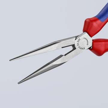 KNIPEX Long Nose Pliers with Cutter - Precision Tool for Everyone