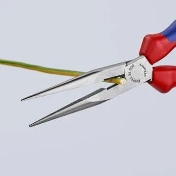 KNIPEX Long Nose Pliers with Cutter - Precision Tool for Everyone