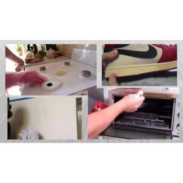 STK 20 Pack Extra Thick Magic Cleaning Pads - Eraser Sponge for All Surfaces - Kitchen-Bathroom-Furniture-Leather-Car-Steel - Just Add Water to Erase All Dirt - Melamine - Universal Cleaner