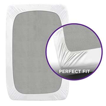 ShopBedding Plastic Mattress Protector - Heavy Duty, Fitted Vinyl - Plastic Mattress Cover King Size...