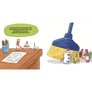 Glues On Strike: A Funny, Rhyming, Read Aloud Kid's Book For Preschool, Kindergarten, 1st grade, 2nd grade, 3rd grade, or Early Readers