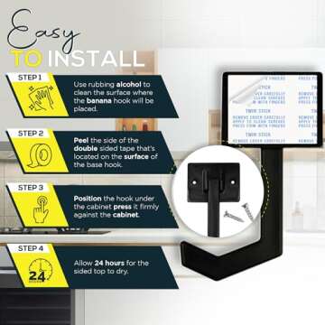 Banana Hanger for Kitchen Items – Keep Bananas Fresh!