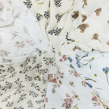 Soft Muslin Baby Blanket with Tassels – Perfect for Gifting