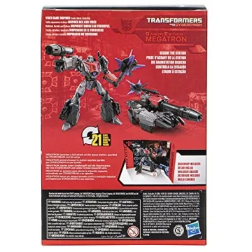 Transformers Studio Series Voyager Gamer Edition Megatron Action Figure