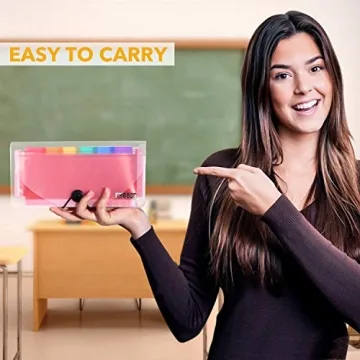 2 Pack 13-Pockets Accordion File Folder for Easy Organization