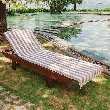 Arkwright California Lounge Covers - Stylish Beach Towels