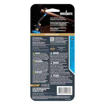 BERNZOMATIC Worthington 336737 WT2301 Trigger Start Propane Torch (2301 Torch)