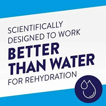 Pedialyte Fast Hydration Electrolyte Powder Packets, Strawberry, Hydration Drink, 8 Single-Serving Powder Packets