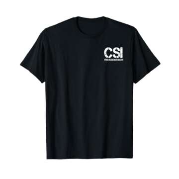 Crime Scene Investigation Police Outfit Deputy True Crime T-Shirt - Stylish and Comfortable