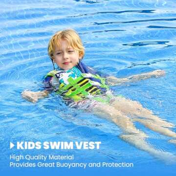 Gogokids Toddler Swim Vest for Safe and Fun Swimming