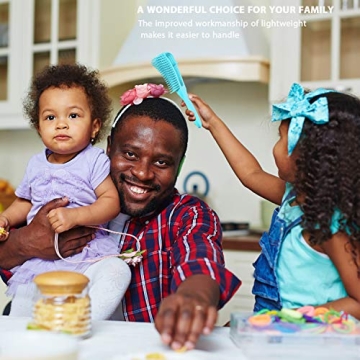 2-Pack Detangling Brush Set for Curly Textured Hair