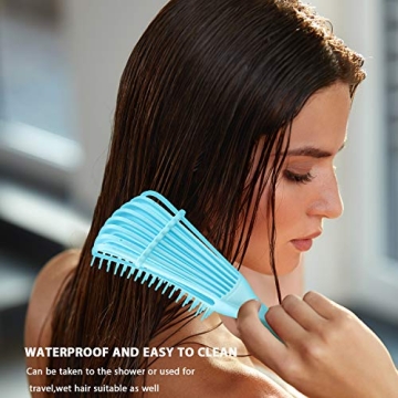 2-Pack Detangling Brush Set for Curly Textured Hair