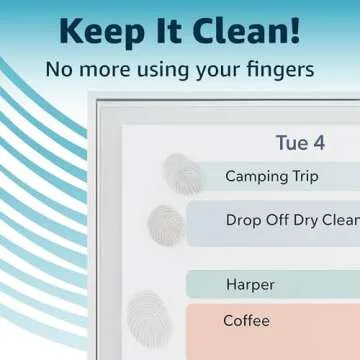 Jmoe USA Stylus for Skylight 15 inch Calendar | Dual Tip Stylus with Clip Mount and Extras