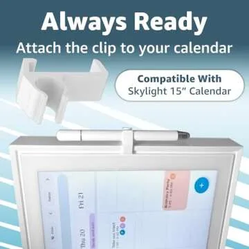 Jmoe USA Stylus and Mount for Skylight Calendar - Dual Tip