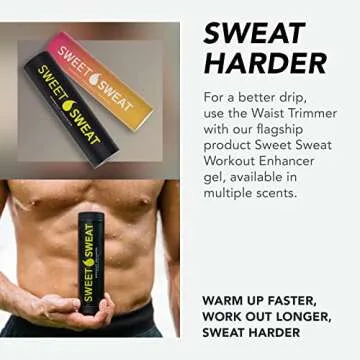 Sweet Sweat Waist Trimmer Belt for Enhanced Fitness Results
