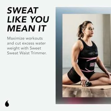 Sweet Sweat Waist Trimmer Belt for Enhanced Fitness Results