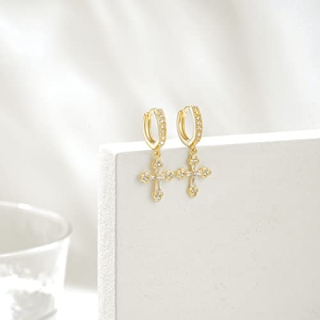 KissYan Gold Huggie Hoop Earrings - Chic and Hypoallergenic