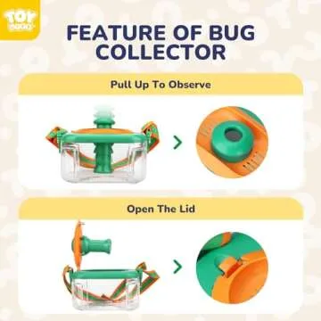 TOY Life Bug Catcher Kit for Kids - Outdoor Explorer Set