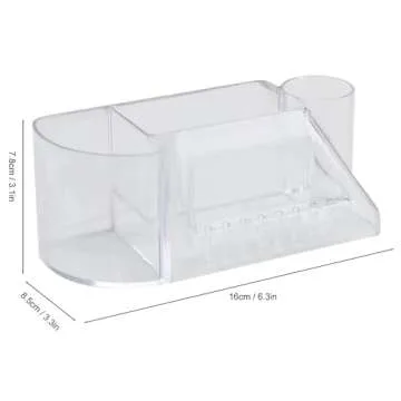 Professional Nail Desk Organizer with 8 Bit Display