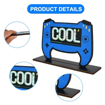 Game Night Birthday Decorations 4PCS Set for Boys