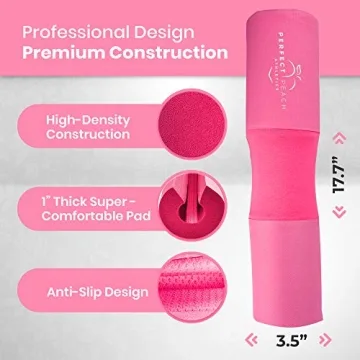 Perfect Peach Barbell Pad for Women - Stylish & Functional