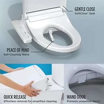 TOTO WASHLET KC2 Heated Electronic Bidet Toilet Seat